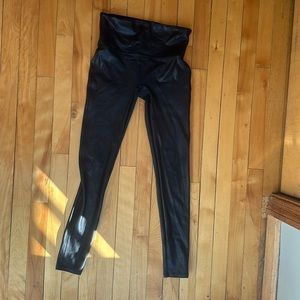 SPANX faux leather leggings